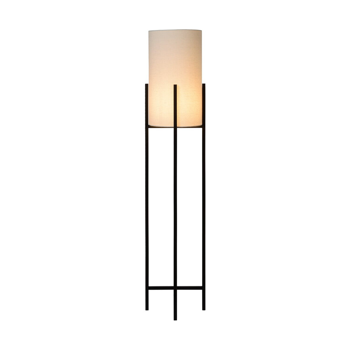 Linen floor lamps