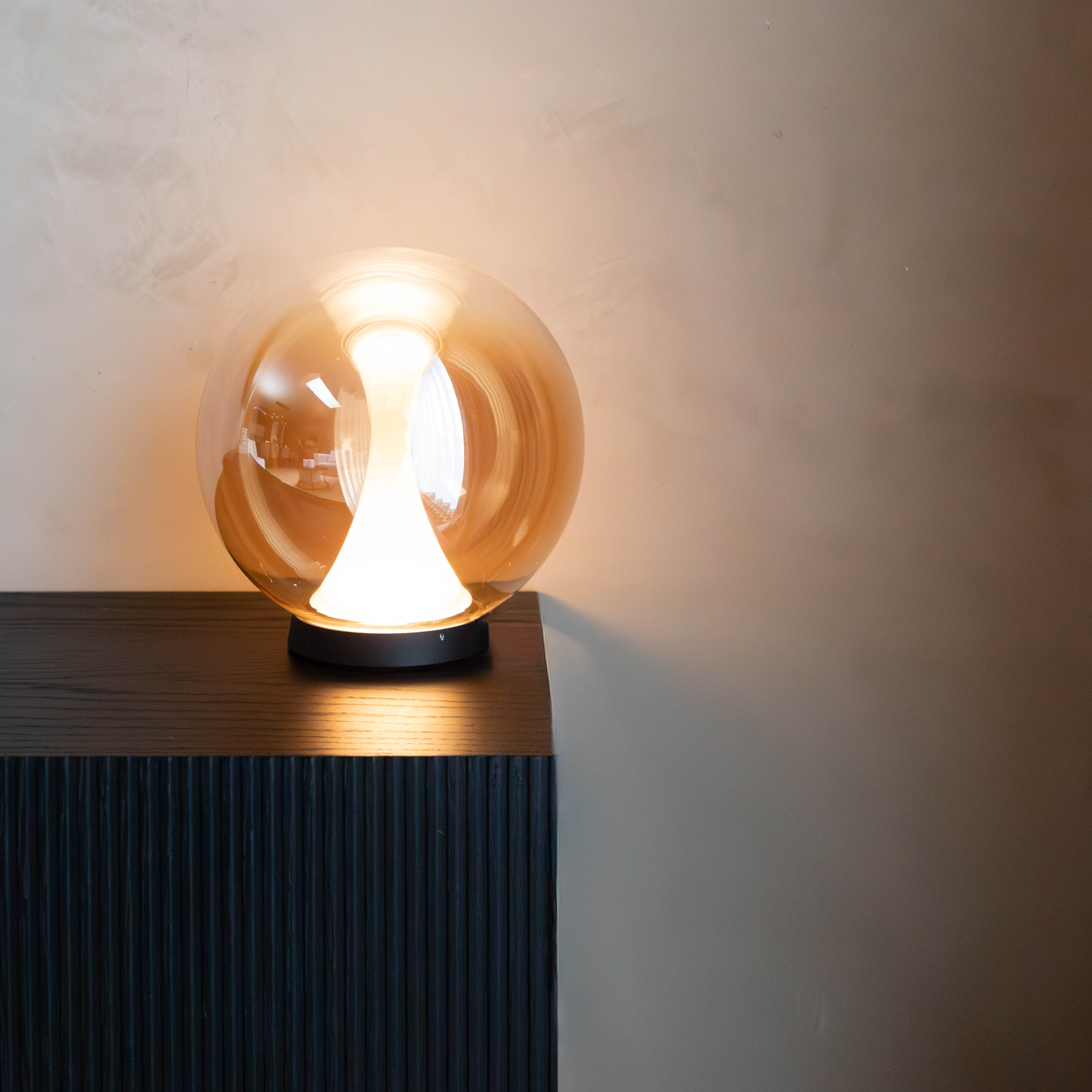 Lampe de table Nobus - ambre 