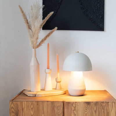 Lampe de table Sacha | blanc cassé