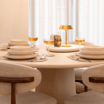 Rechargaeble table lamp Balto | gold