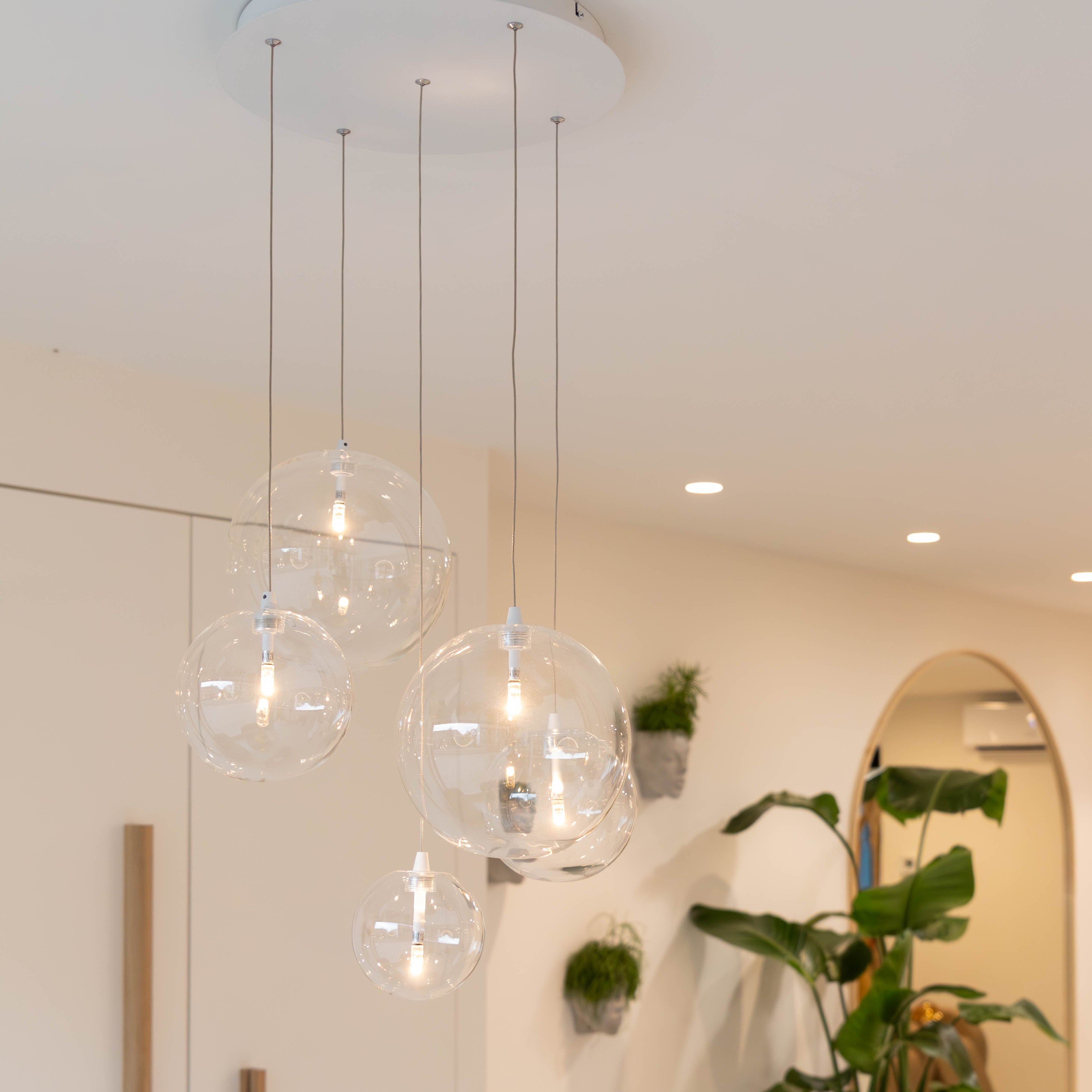 Suspension Camau 5 | blanc