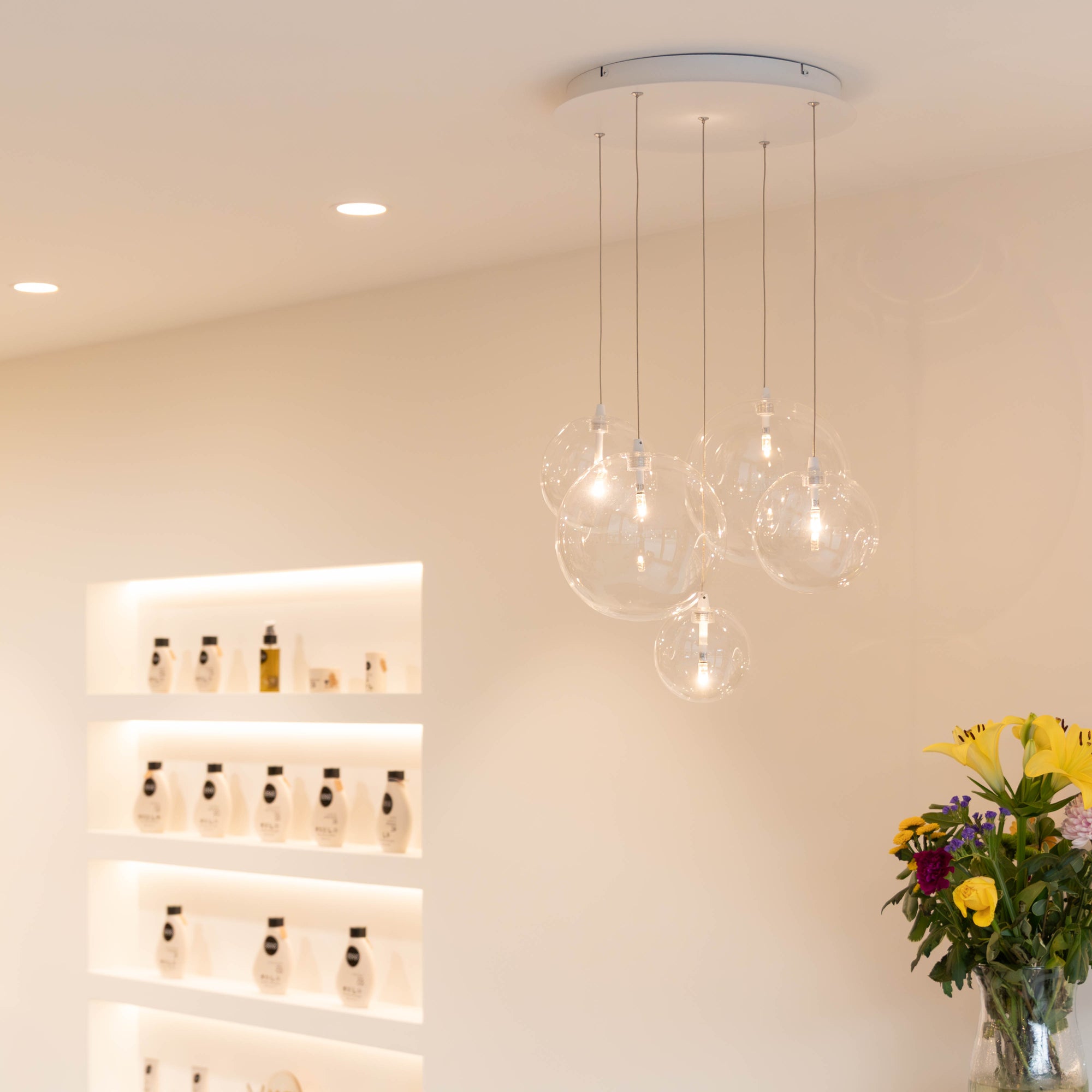 Suspension Camau 5 | blanc