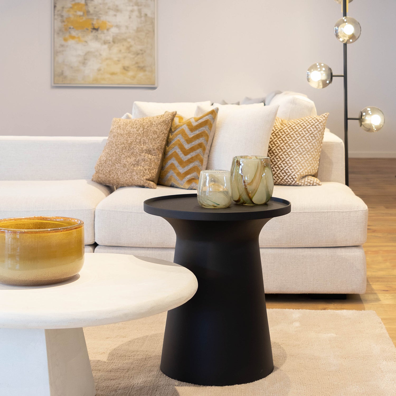 Table d'appoint Tulip | noir