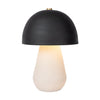 Lampe de table Sacha | blanc cassé - noir