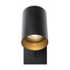 Wall light Nuo | black - gold inside