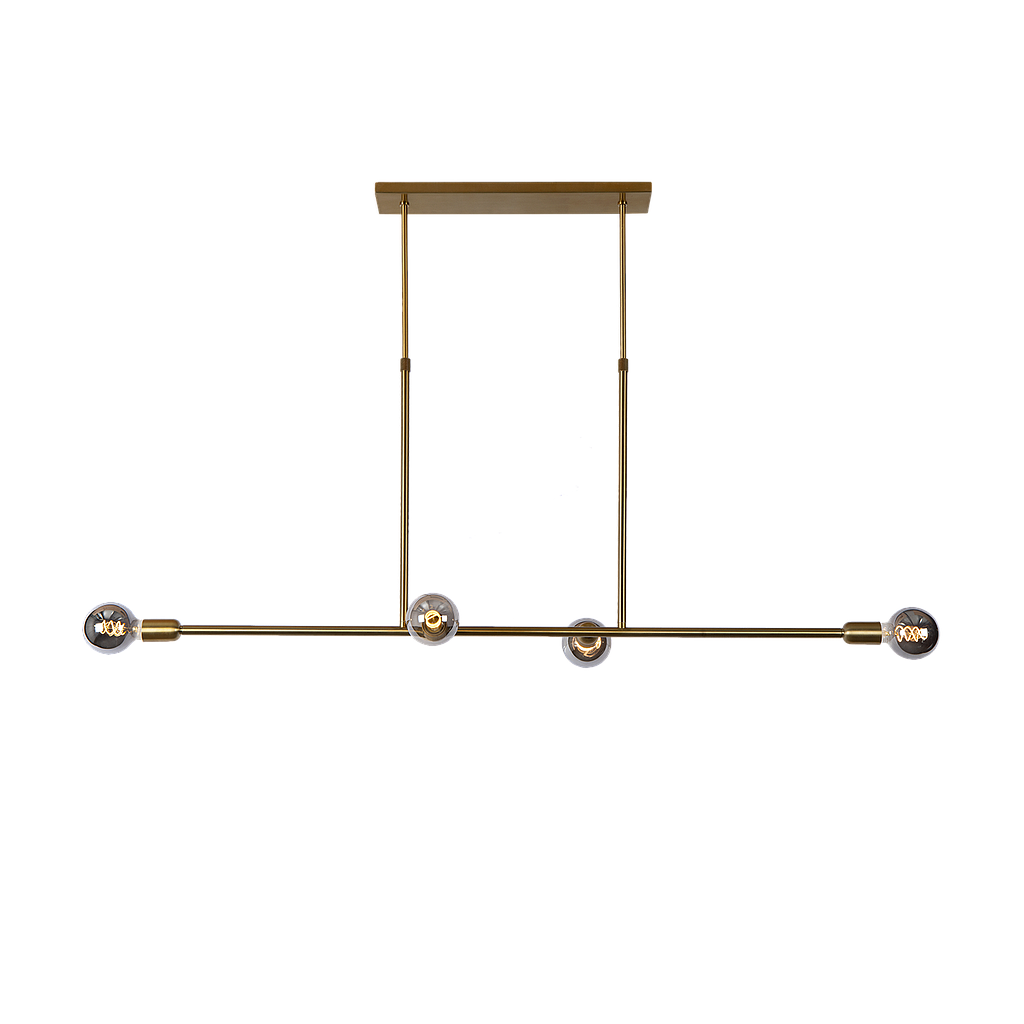 Pendant light Dots L | antique brass