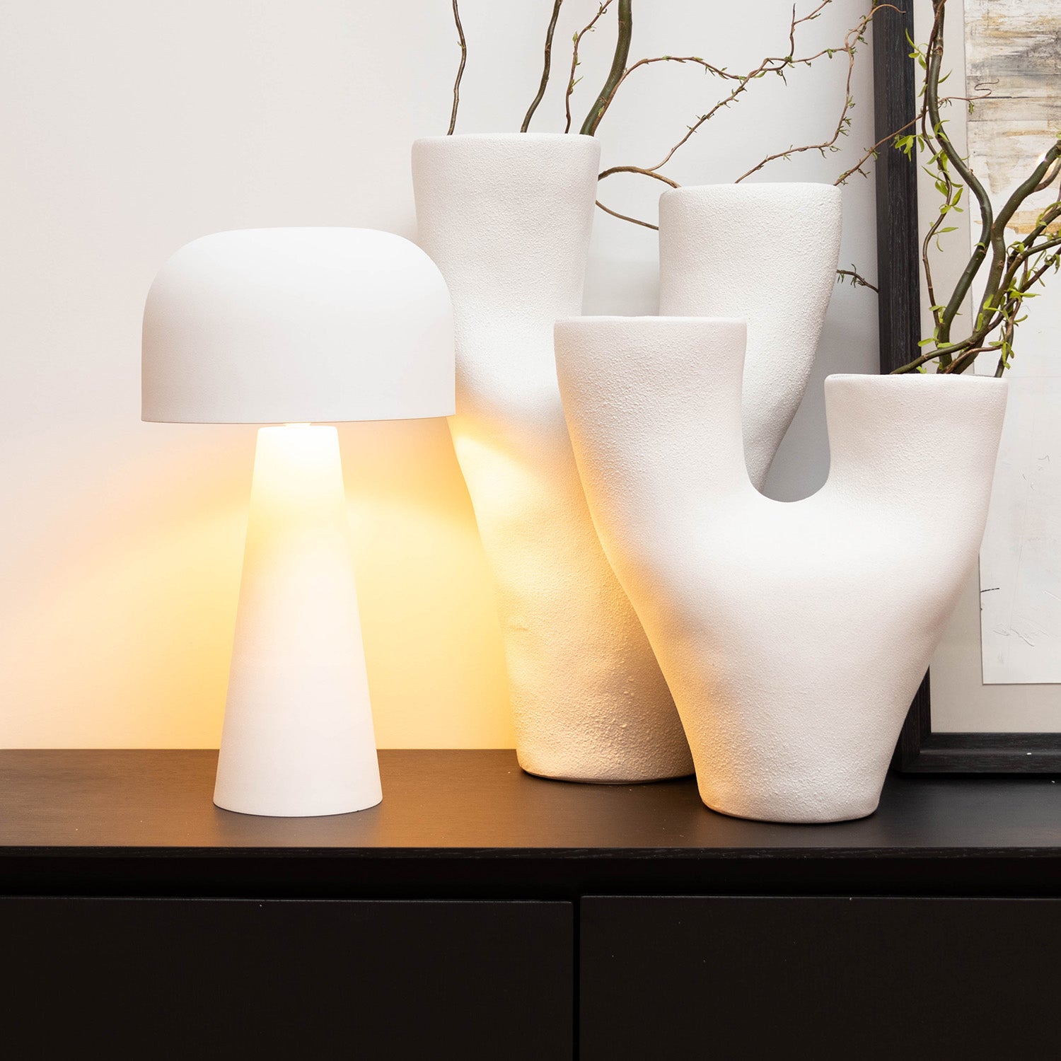 Table Lamp Mush | white