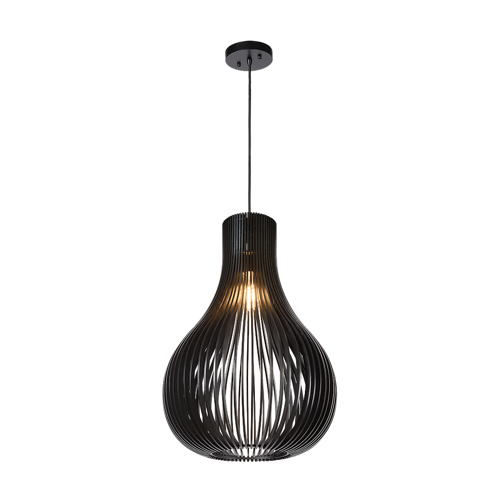 Pendant light Zita L | black