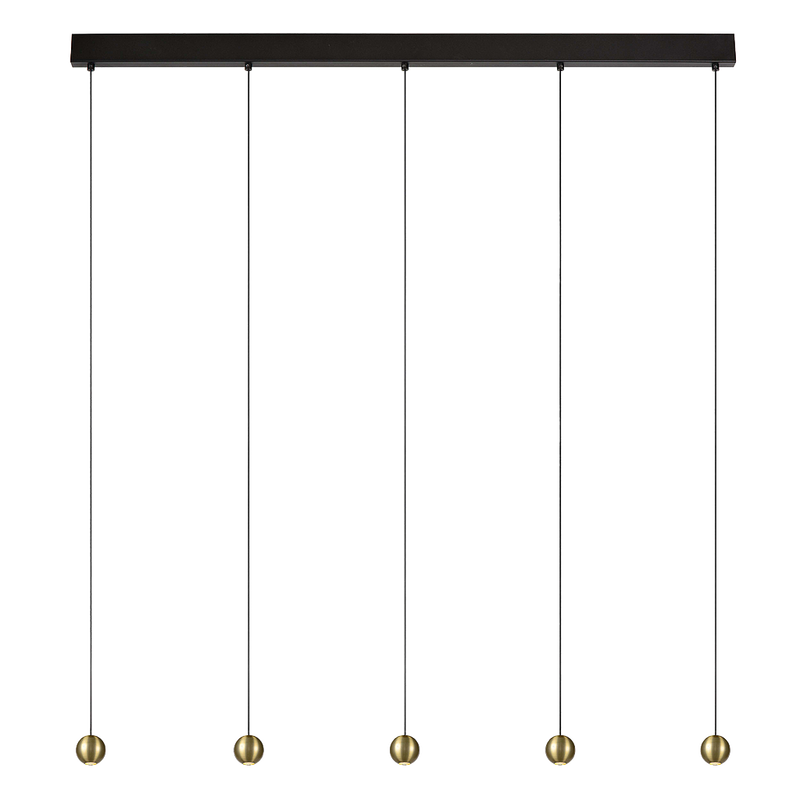 Pendant light Balls 5 | gold | line-up
