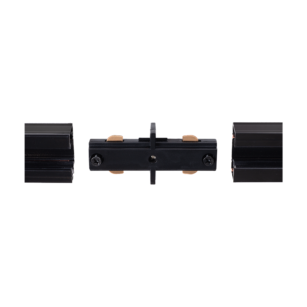 Track connector Lex - straight | black