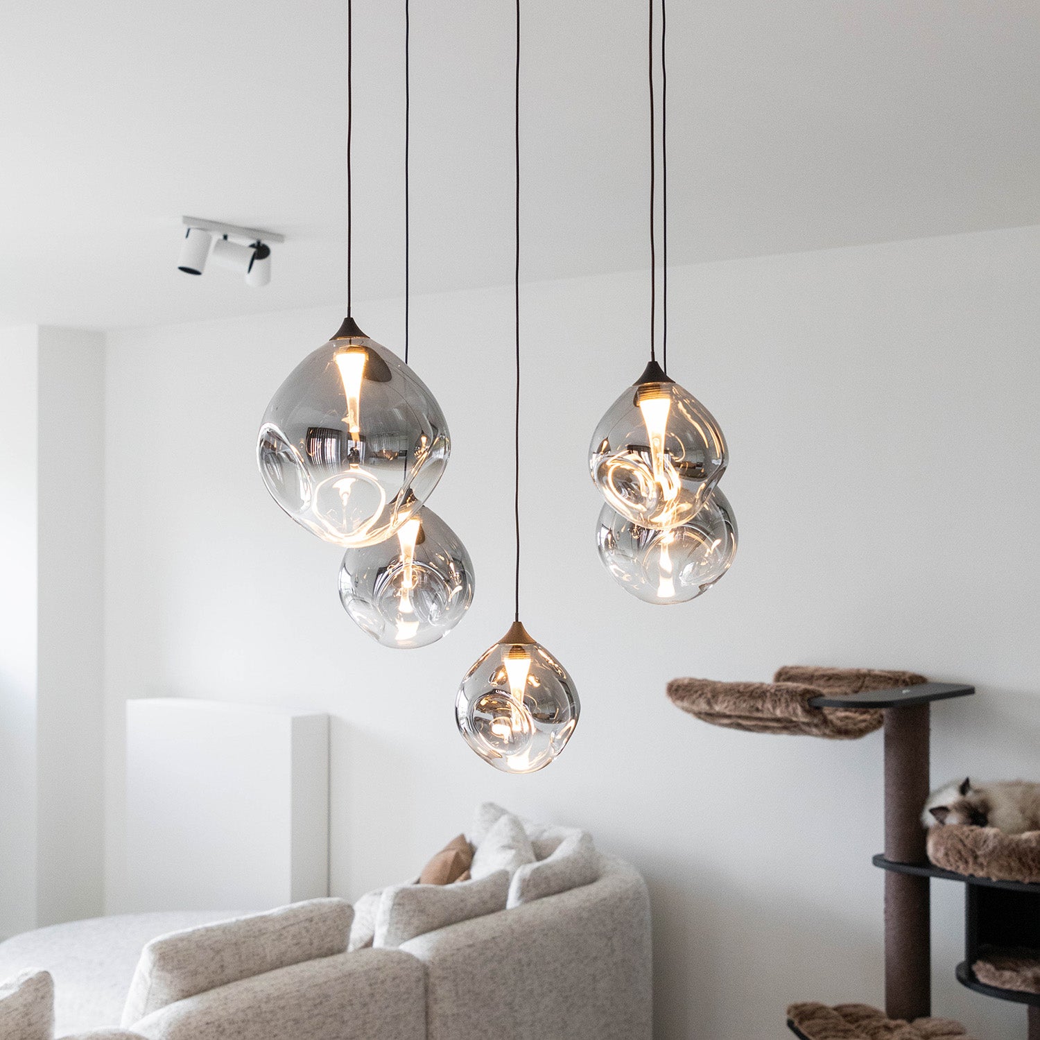 Suspension Rosado 5 | ronde