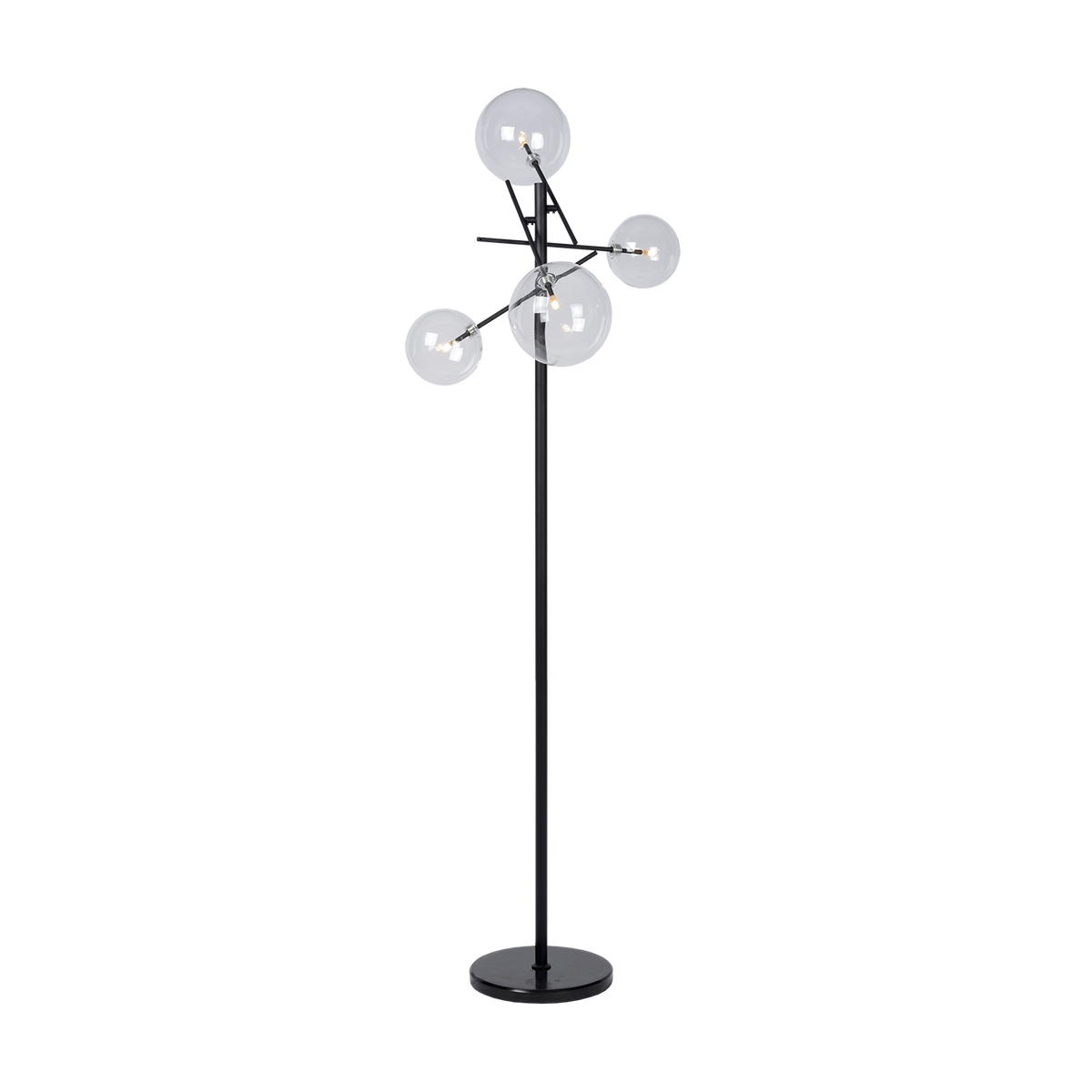 Lampes globe sur pied