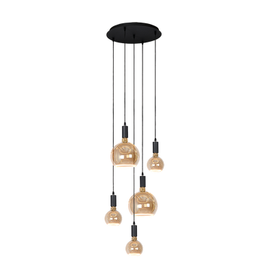 Pendant Sapa 5 - incl. Floating light bulbs