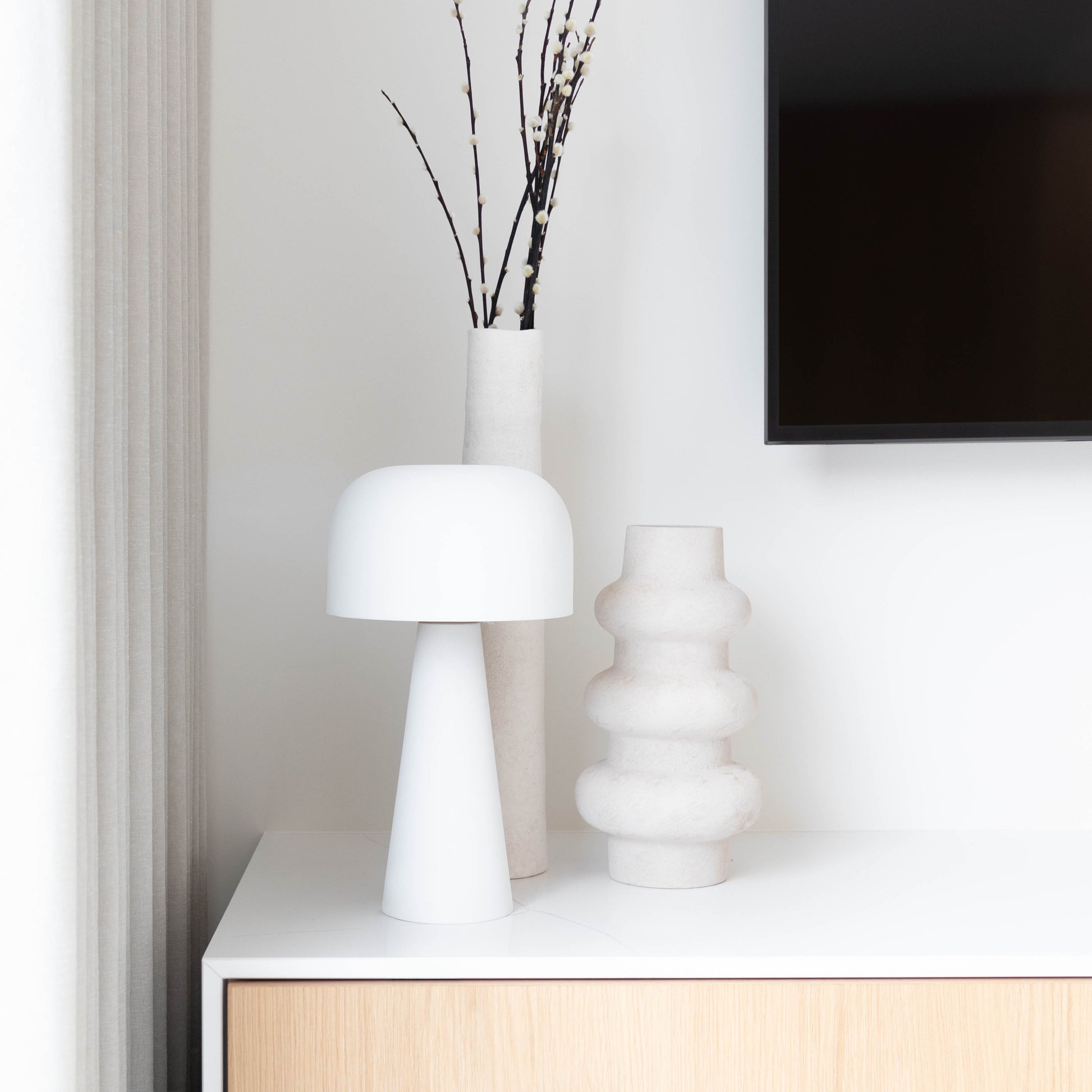 Table Lamp Mush | white