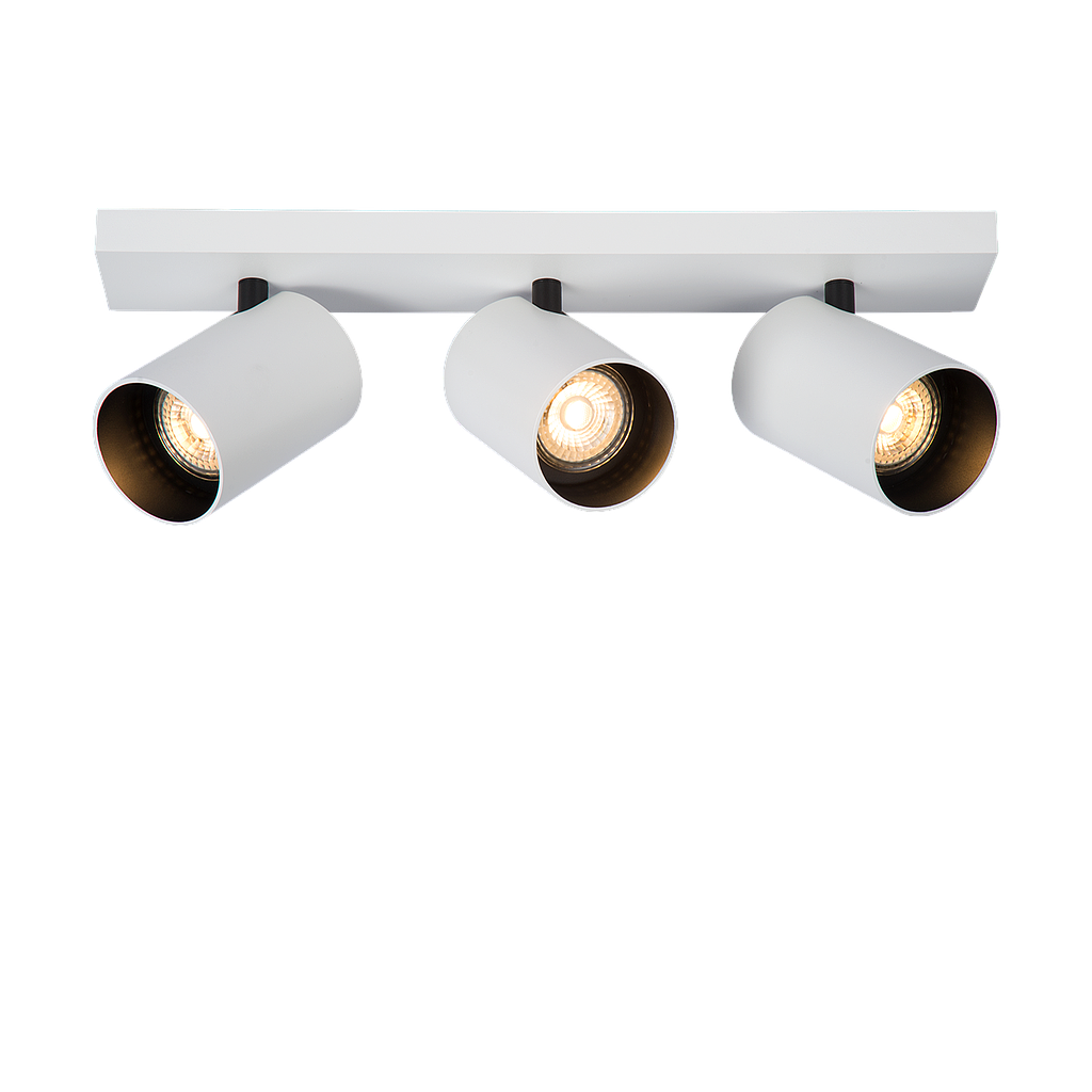 Ceiling light Nuo 3 | white - black inside
