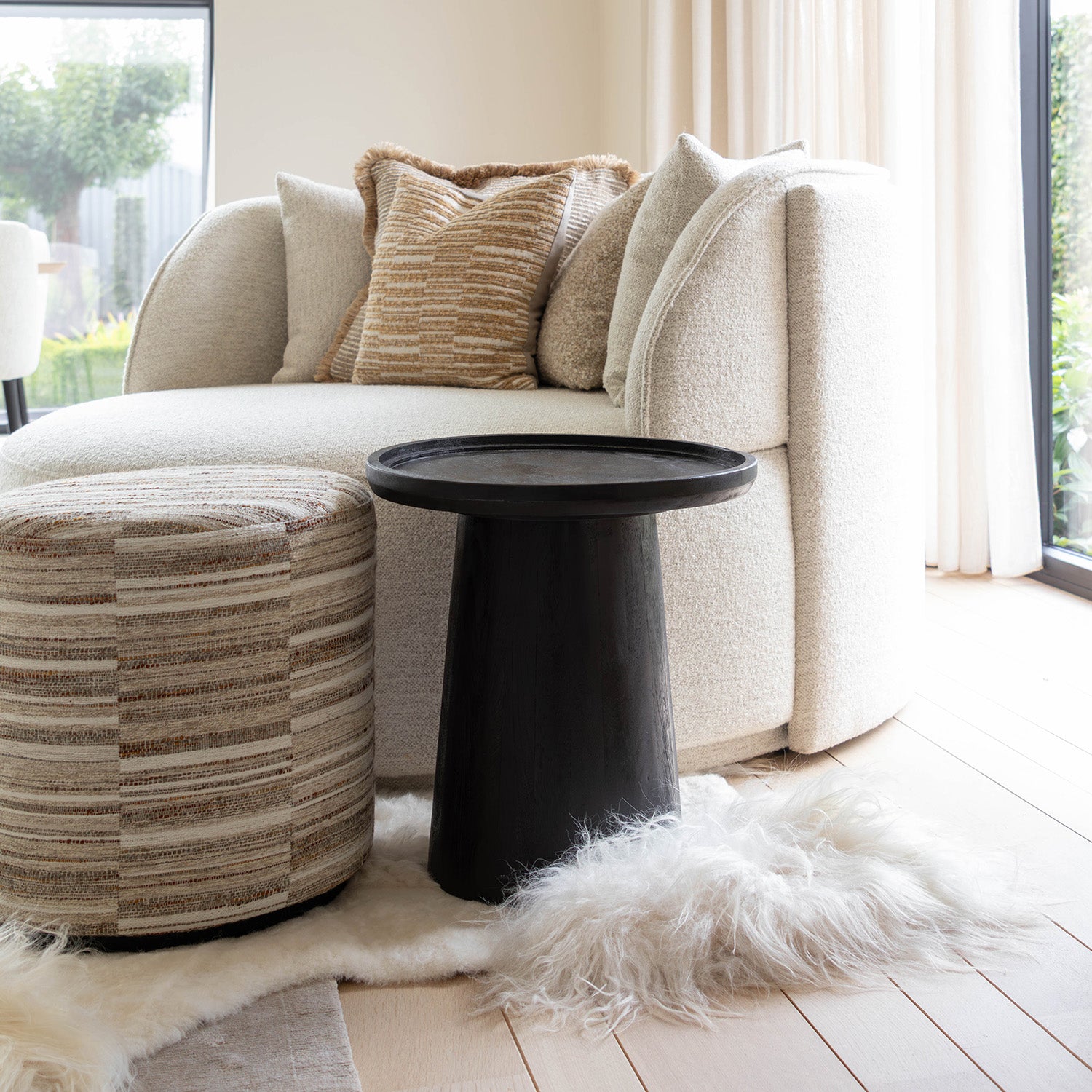 Table d'appoint Sirius | noir