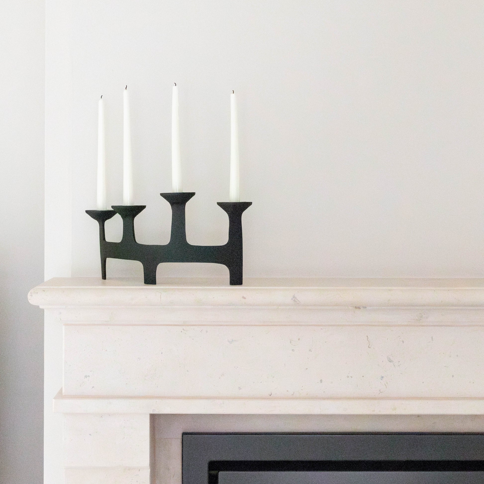 Candle holder Amour S/4 | black