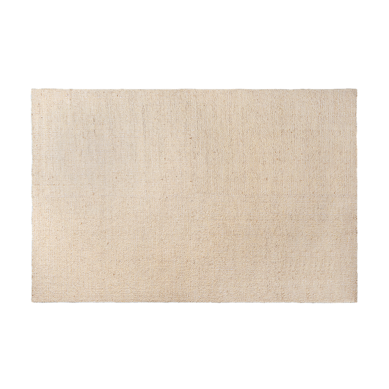 Carpet Wanaka - 200x300 - bleach white jute-wool