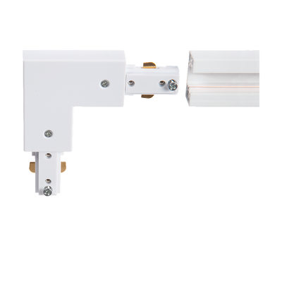 Track connector Lex - Corner L&R | white
