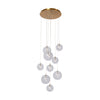 Suspension Camau 9 | laiton antique
