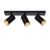 Ceiling light Era 3 | black - gold inside