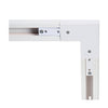 Track connector Lex - Corner L&R | white