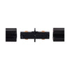 Connecteur de rail Lex - droit | noir