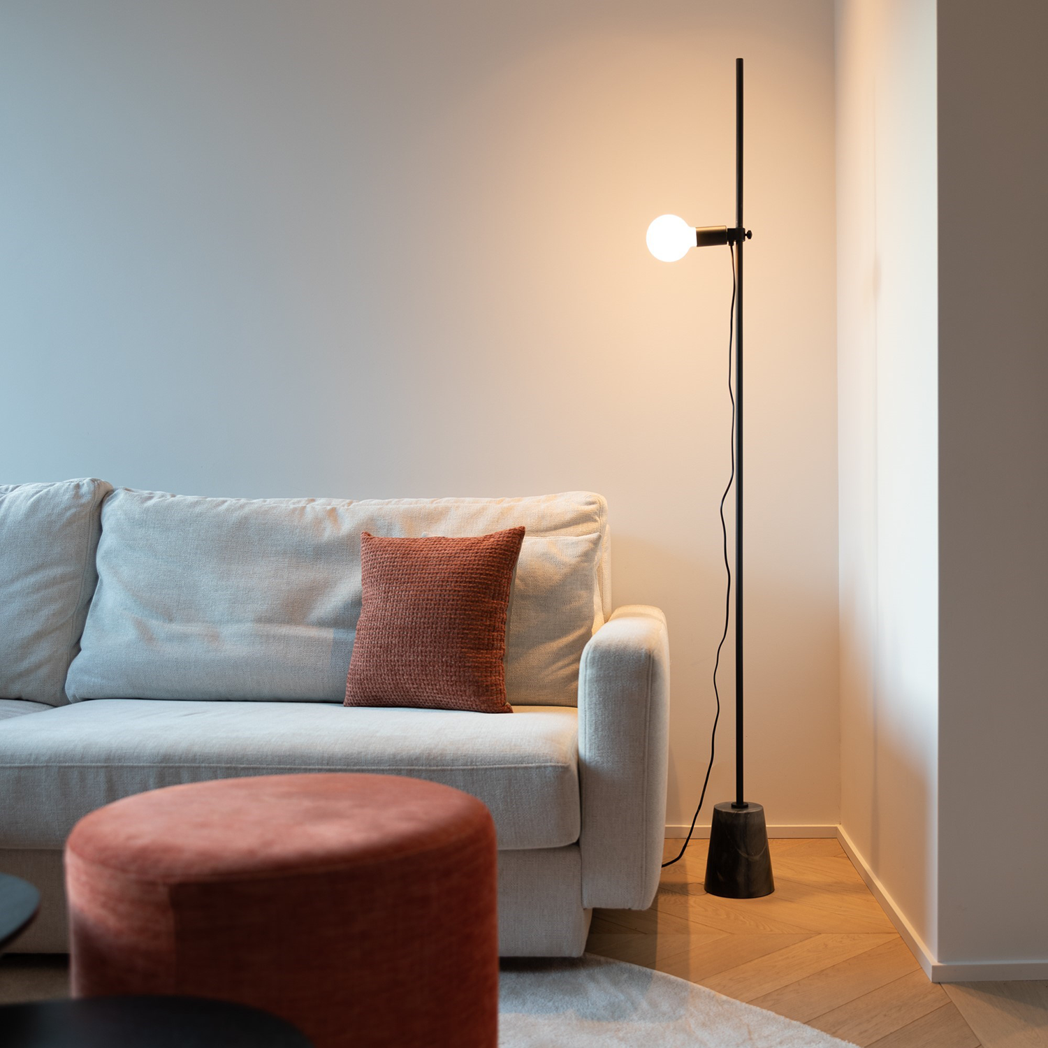 Globe mat wit LED - E27 - dimmable