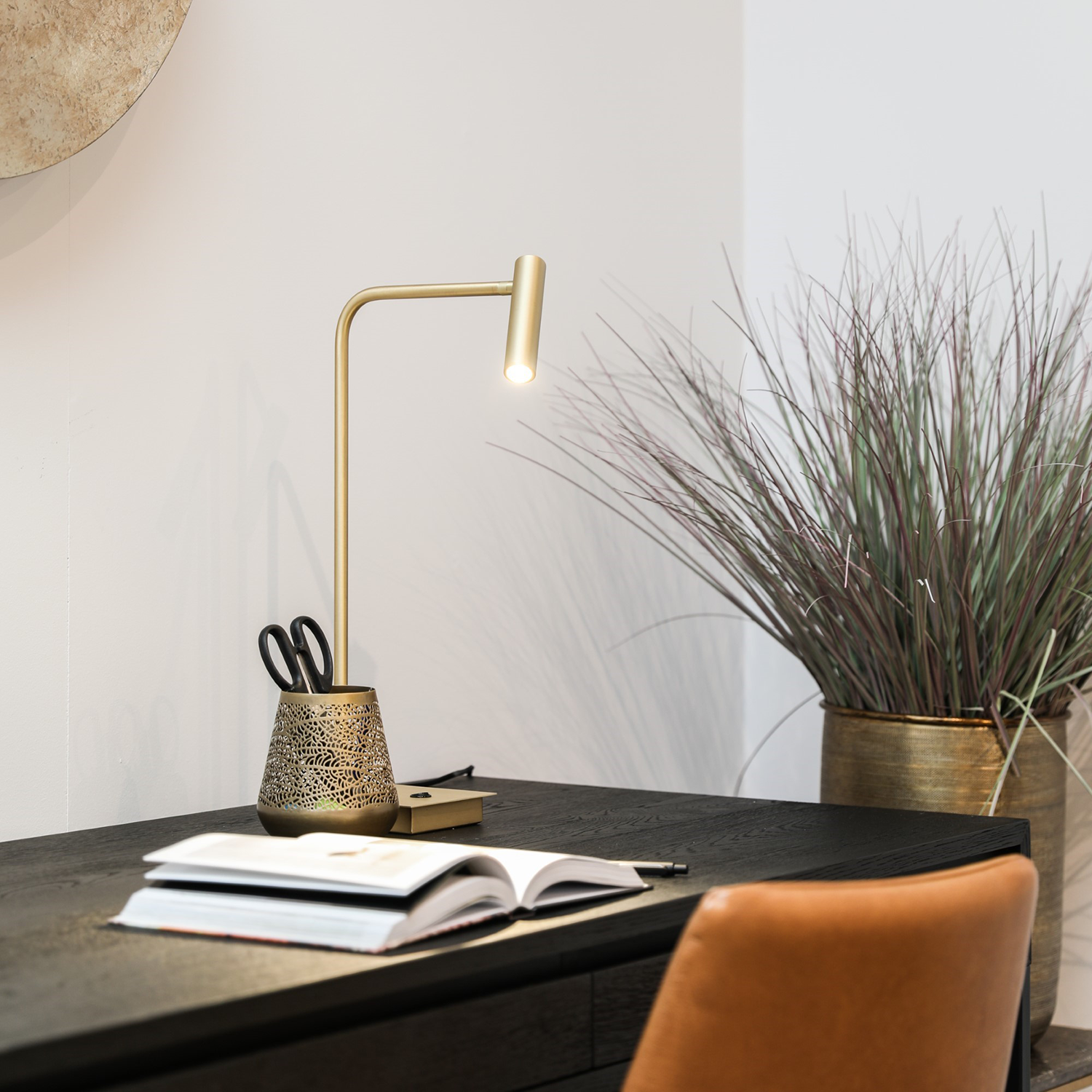 Table lamp Pomery | antique brass