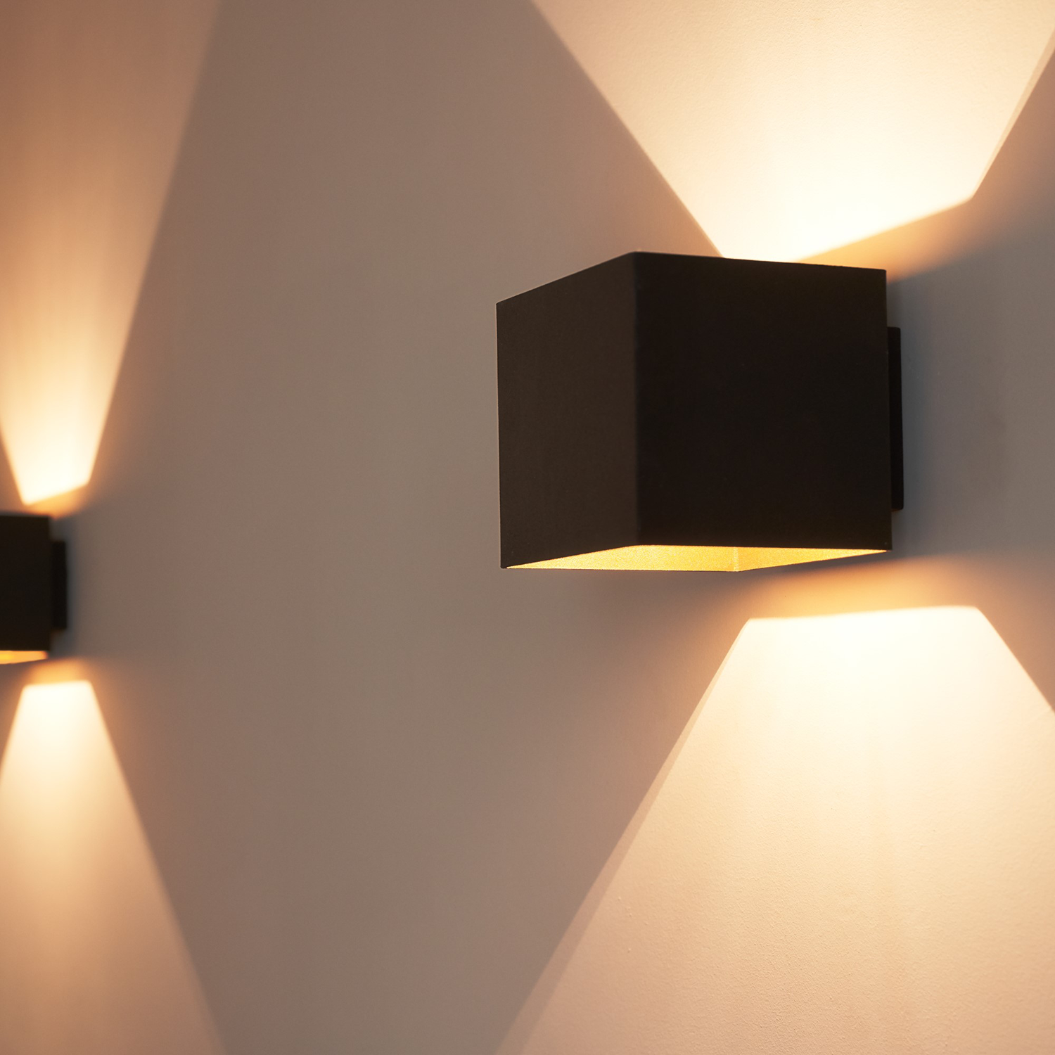 Wall light Gerona | black