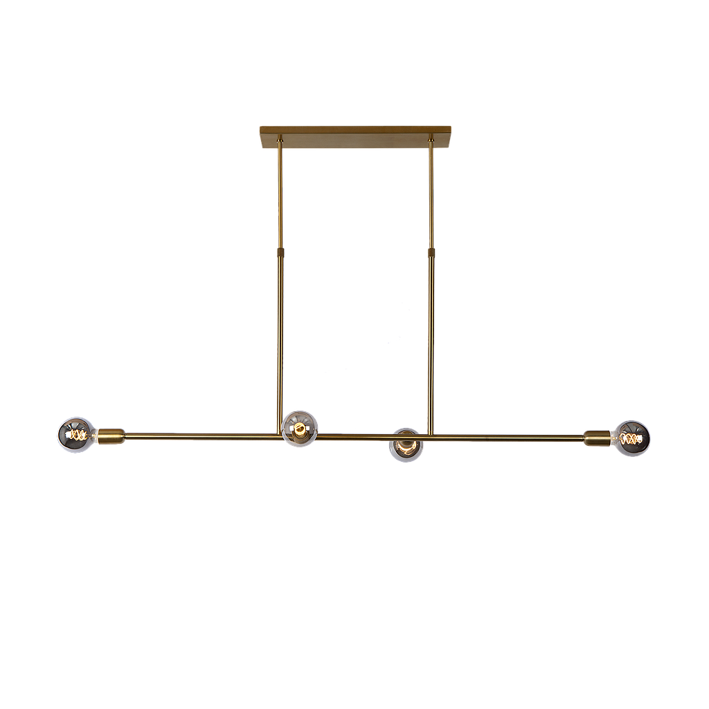 Pendant light Dots L | antique brass