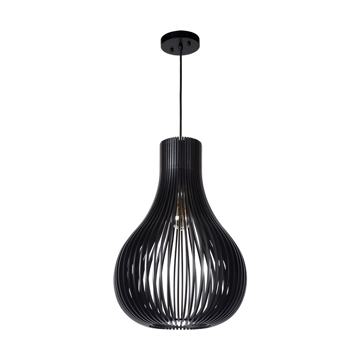 Hanglamp Zita M | zwart