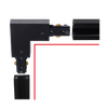Connecteur de rail Lex - Angle L&R | noir