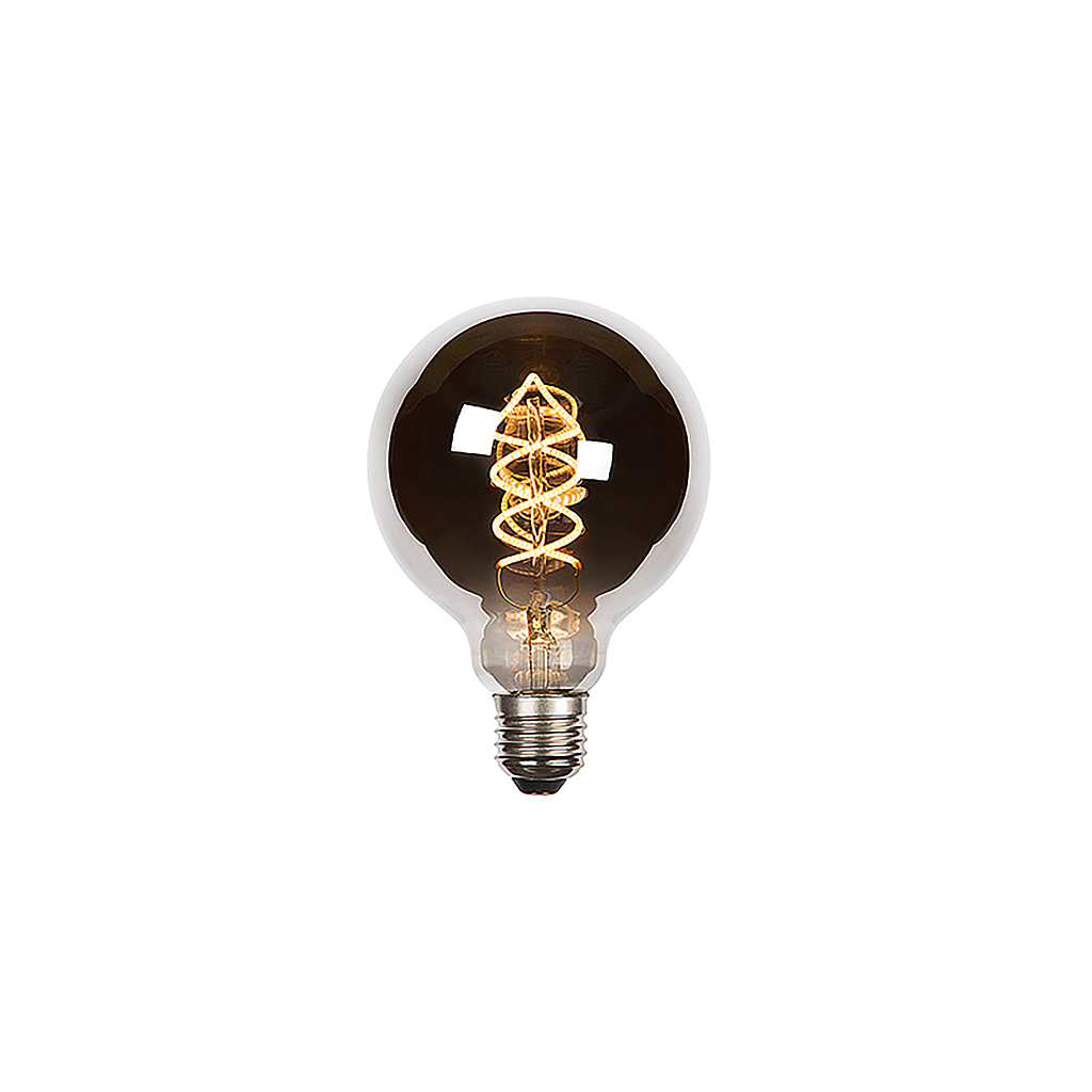 Globe Spiral LED filament - E27