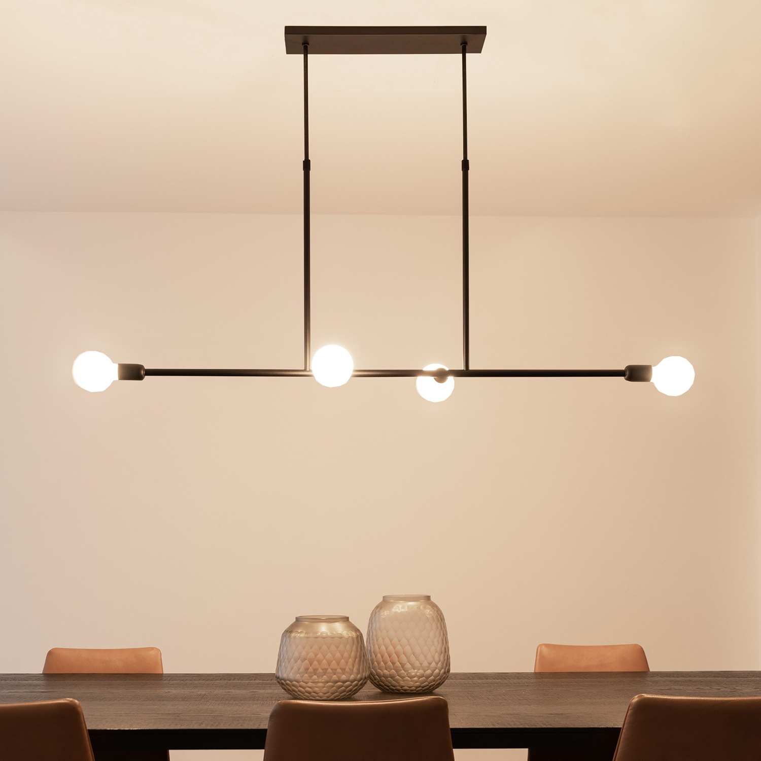 Pendant light Dots L | black