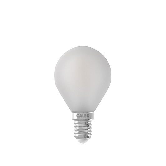 LED filament spherical bulb – E14 | Calex