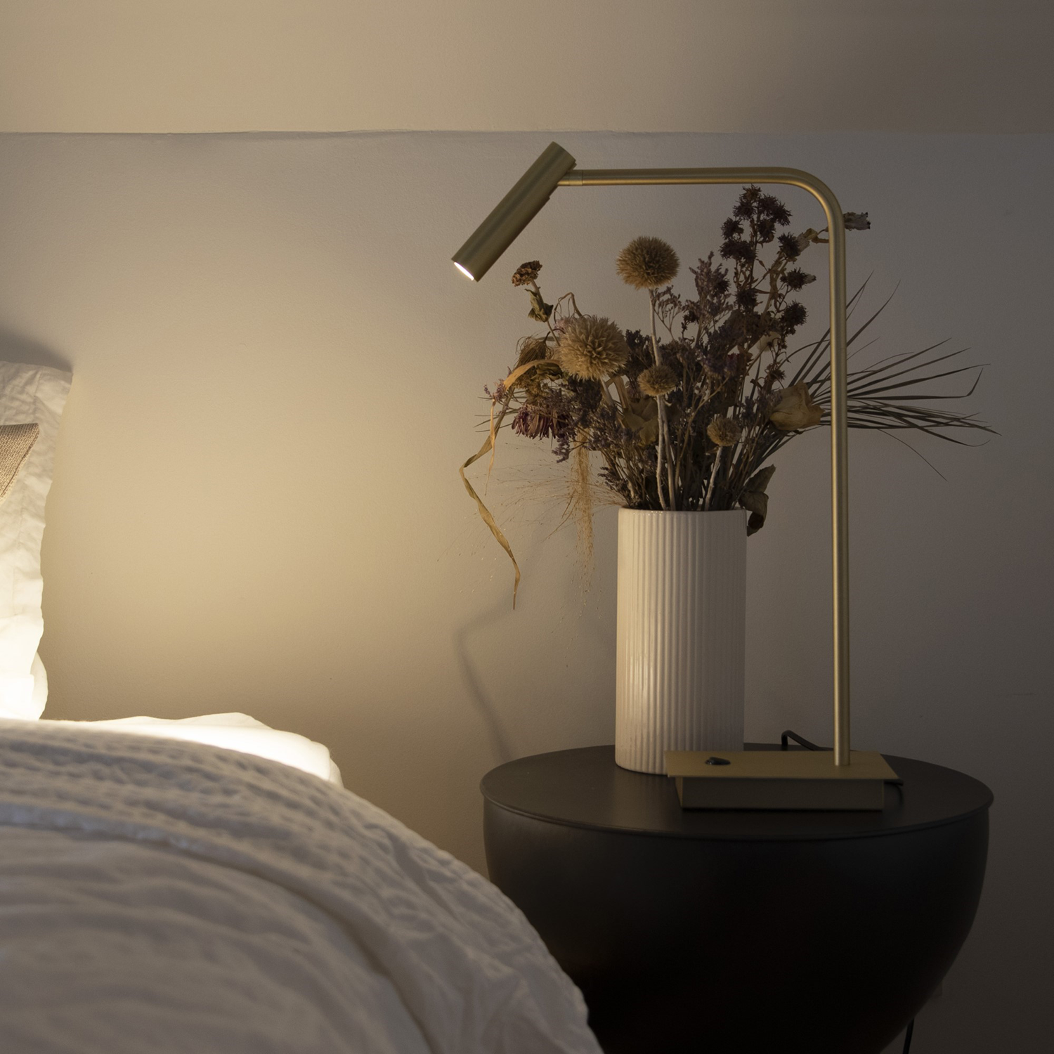 Table lamp Pomery | antique brass