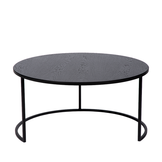 Coffee Table Emir Ø80 - black