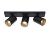 Ceiling light Nuo 3 | black - gold inside