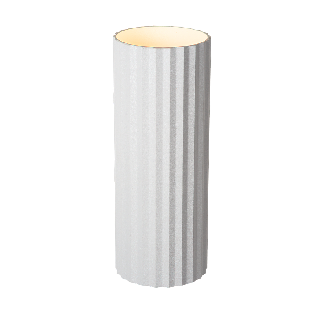 Wall light Ribble round | white