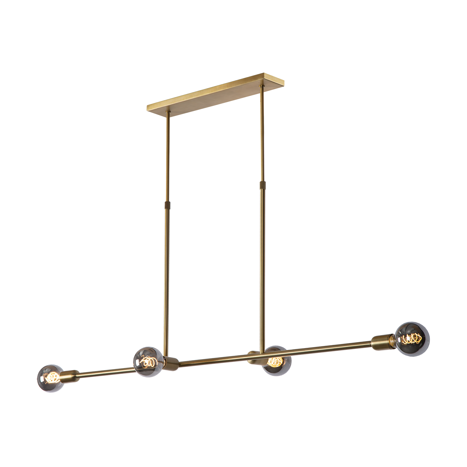 Pendant light Dots L | antique brass