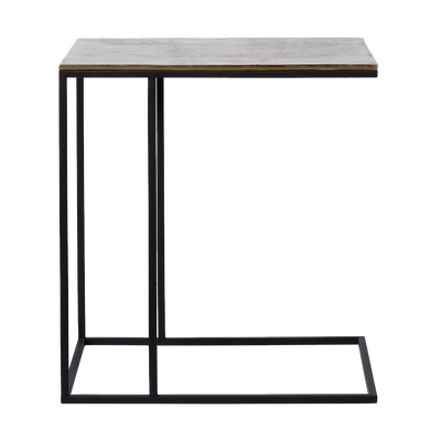 Side table Vanger | raw antique brass