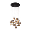 Pendant light Saigon 25 | black | round