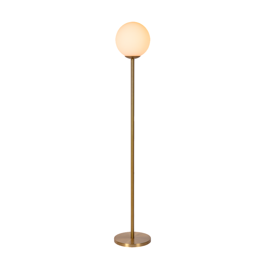 Floor lamp Rex | antique brass