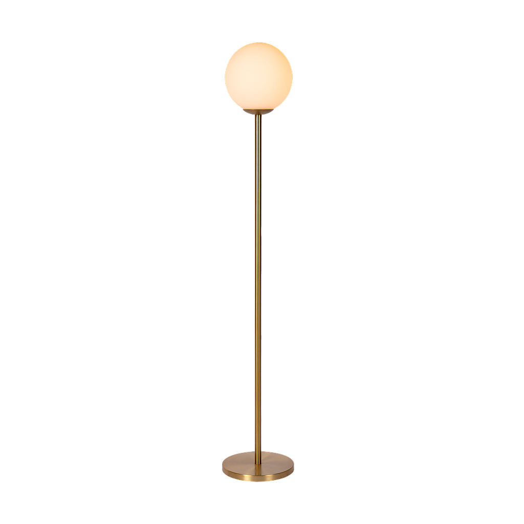 Floor-standing globe lamps