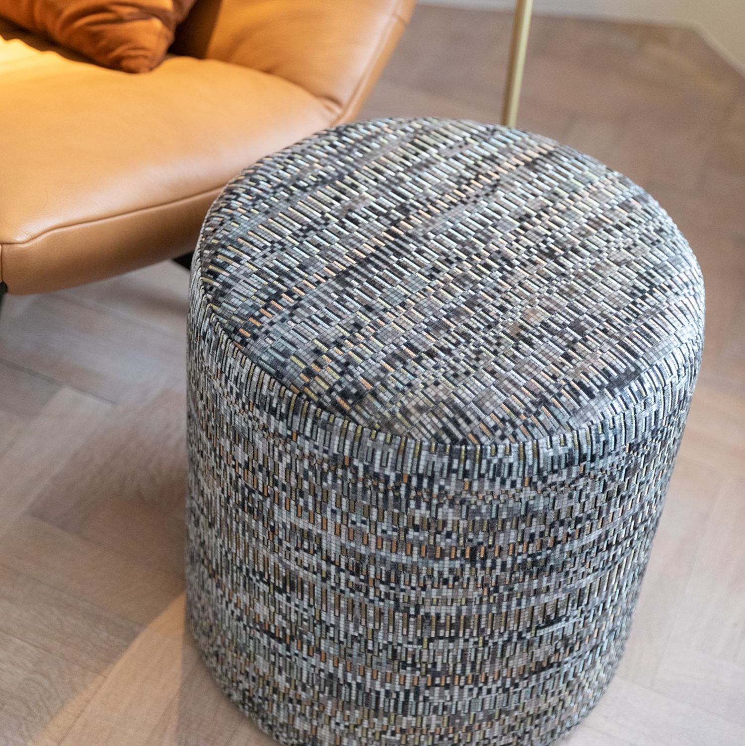 Pouf Alice 45 – Tiano Gunmetal