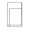Porte-serviettes Tulia | noir