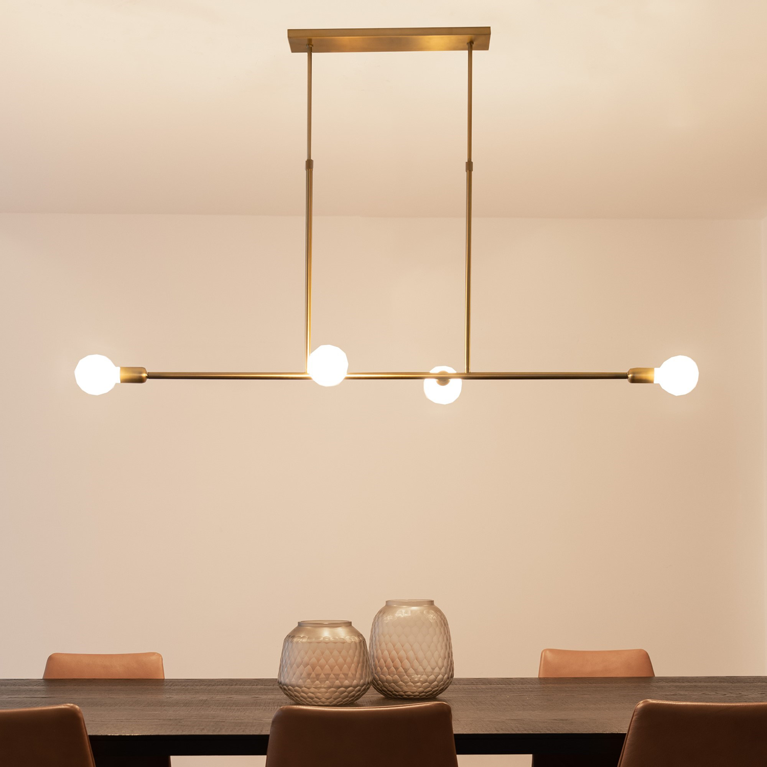 Globe mat wit LED - E27 - dimmable