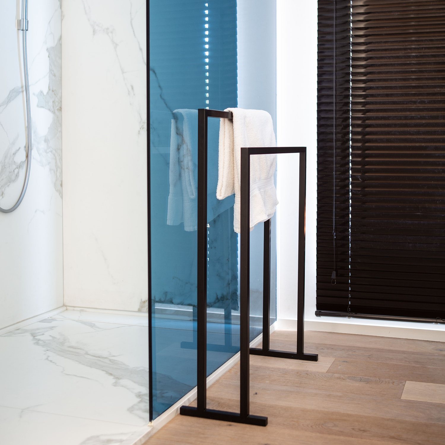 Towel rack Donau | black