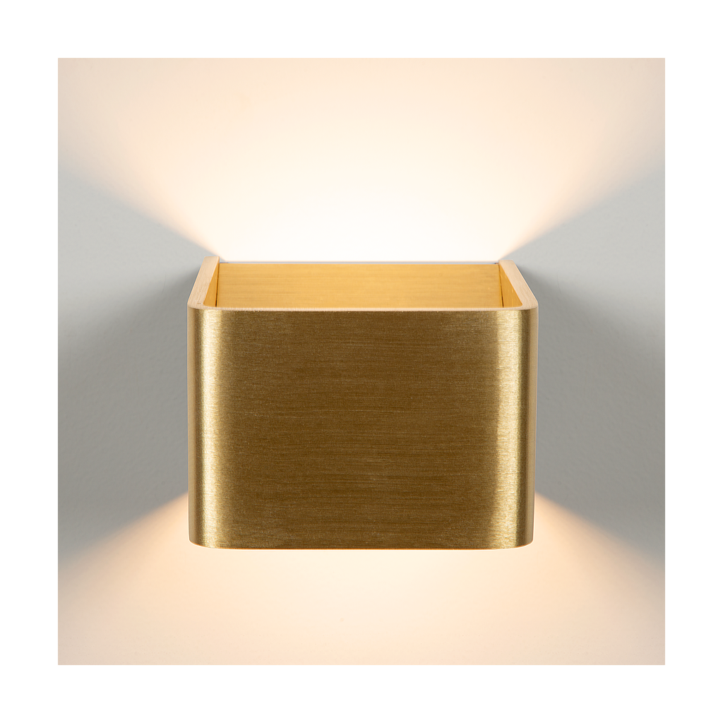 Wall light Calla | antique brass